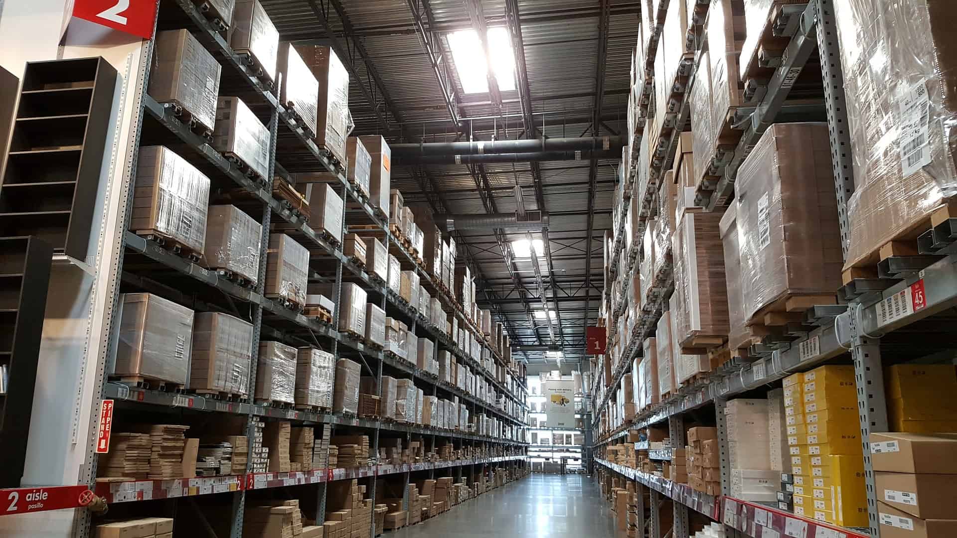 Well organised warehouse