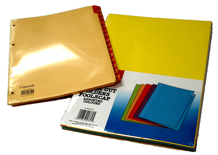 wrapped folders