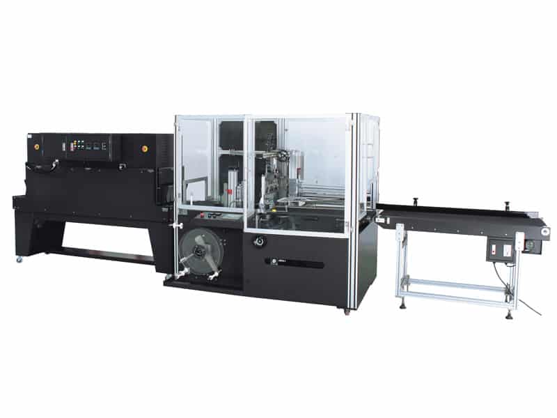 APSS line machinery - Kempner's shrink wrap machines. Packaging machinery for bottles