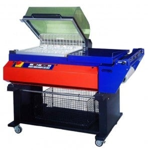shrink wrapping machine available from Kempner