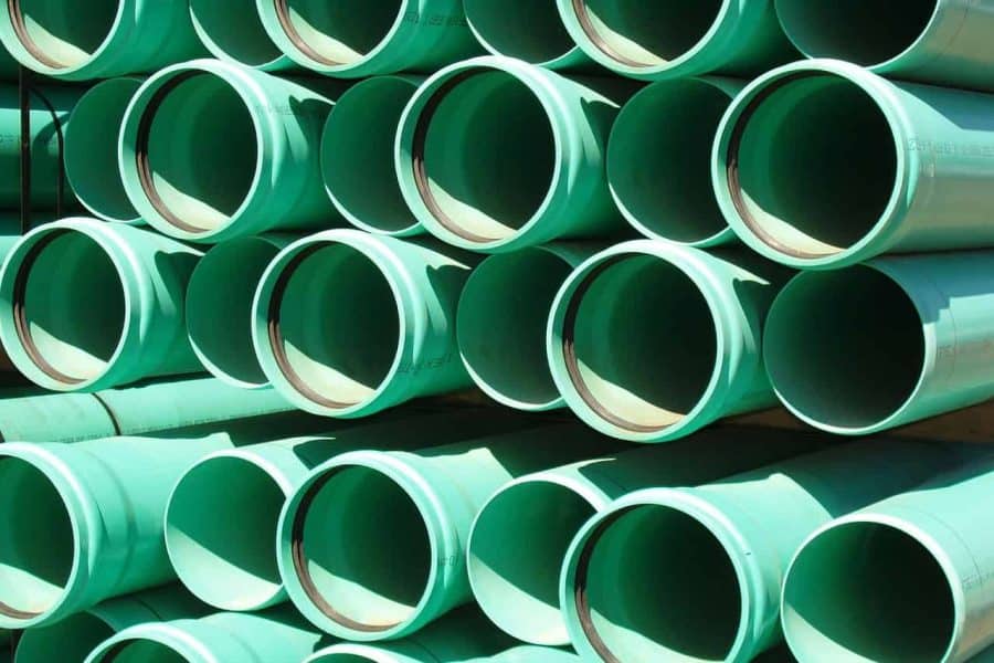 Collection of Green pipes